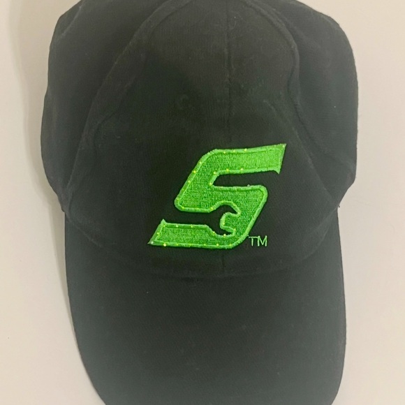 Snap On Black Cap with Snap On Logo, Blinking Lights - Picture 1 of 2